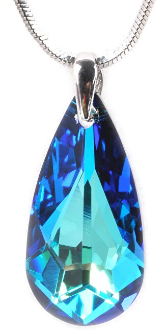 Levien Collana pendente delicata color blu Bermuda donna