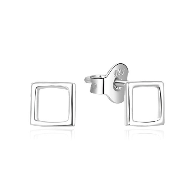 Beneto Orecchini a lobo minimalisti in argento AGUP843L donna