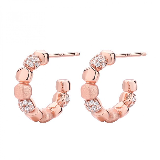 Rosato Orecchini a cerchio in bronzo con zirconi Into the blue RZIB33 donna