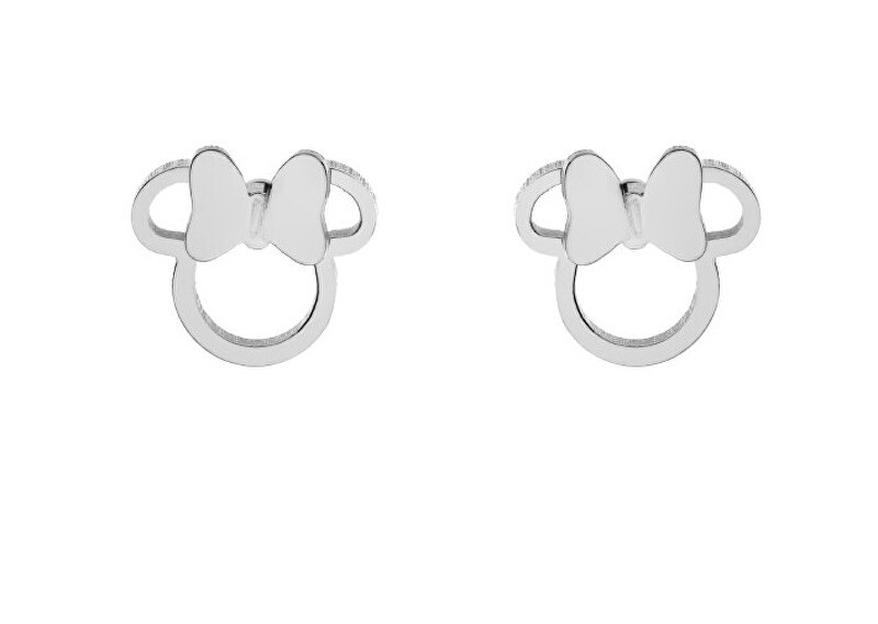 Disney Bellissimi orecchini in acciaio di Minnie Mouse E600181L-B.CS donna
