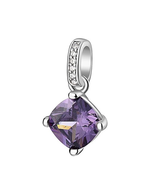 Brosway Ciondolo in argento con zircone viola Fancy Magic Purple FMP25 donna