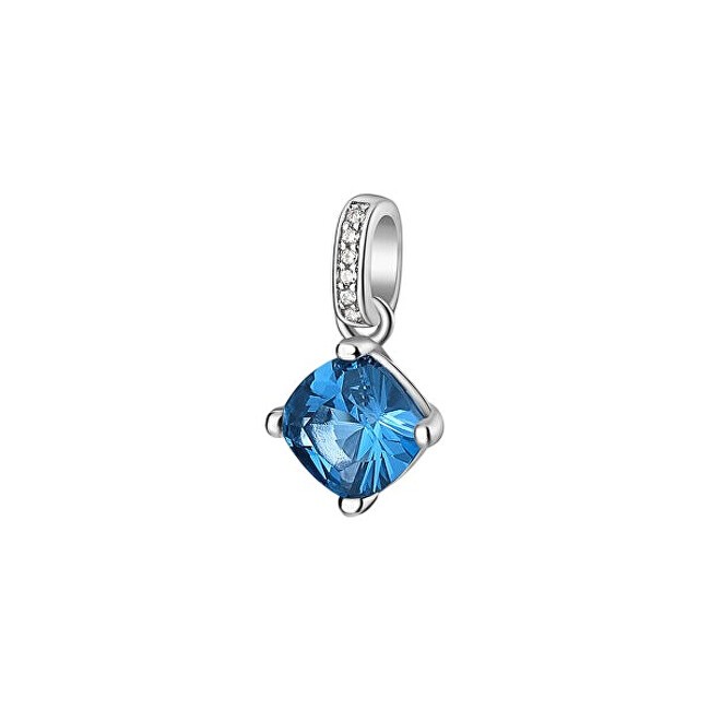 Brosway Ciondolo in argento con zircone blu Fancy Freedom Blue FFB15 donna
