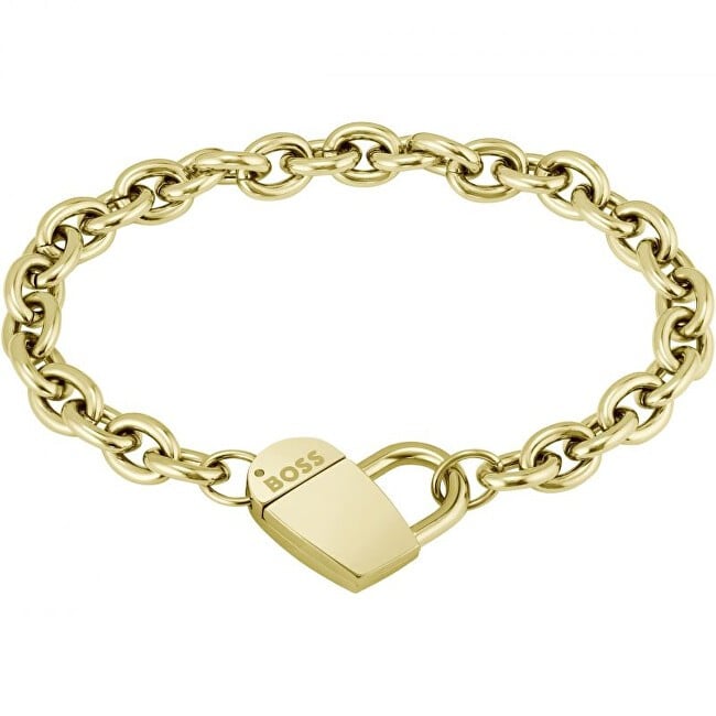 Hugo Boss Bracciale romantico placcato oro per donna Dinya 1580419 donna