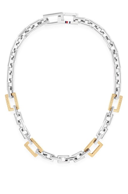 Tommy Hilfiger Collana massiccia bicolore in acciaio 2780867 donna