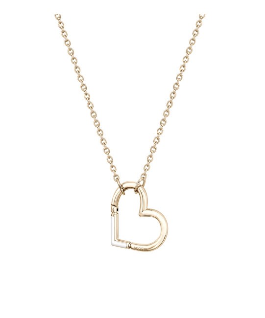 Lacoste Collana romantica placcata oro Heart Ines 2040329 donna