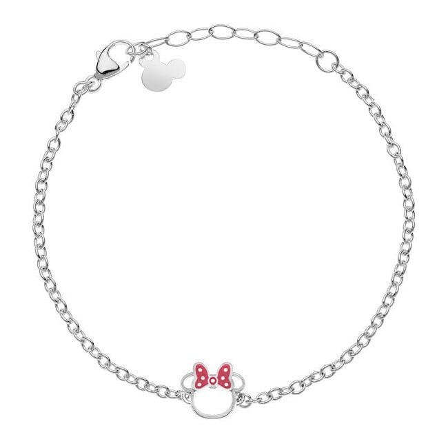 Disney Bracciale in acciaio con decorazione di Minnie Mouse B600654L-55.CS donna