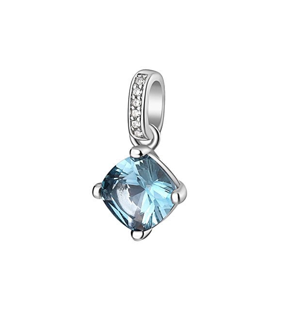Brosway Ciondolo in argento con zircone blu Fancy Cloud Light Blue FCL18 donna