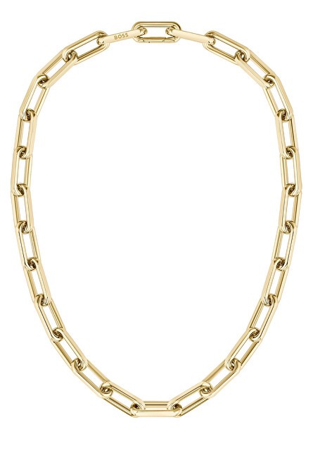 Hugo Boss Collana Halia in acciaio placcato oro massiccio 1580579 donna