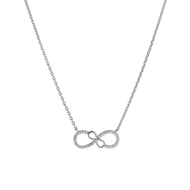 AGAIN Jewelry Collana Infinity in argento, modello AJNA0032. donna