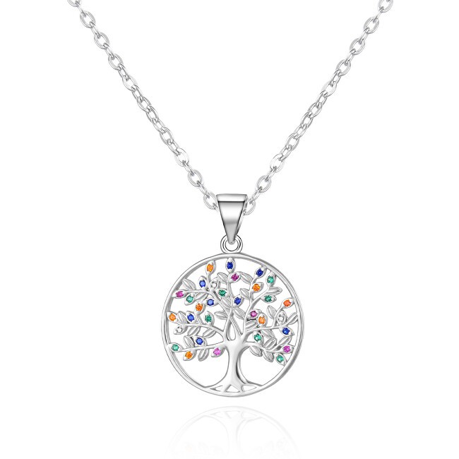 Agato Collana in argento Albero della Vita AGS1600/47 catena, pendente donna