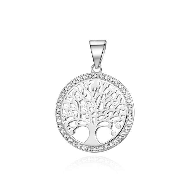 Agato Ciondolo in argento con zirconi Albero della Vita AGH741 donna