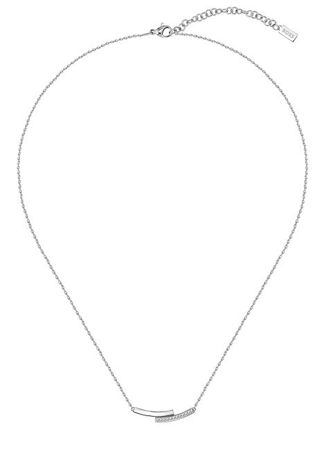 Hugo Boss Elegante collana in acciaio con cristalli 1580279 donna