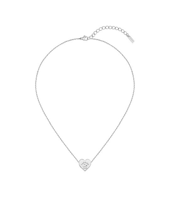 Lacoste Collana con cuore in acciaio di buona fattura 2040394 donna