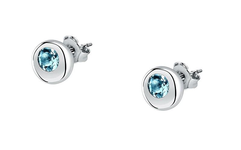 Morellato Orecchini a lobo in argento sterling SAXN21 con pietre semipreziose, molto popolari. donna