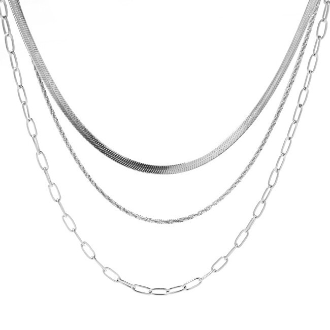 Troli Collana tripla in acciaio VAAJDNW2308015S donna