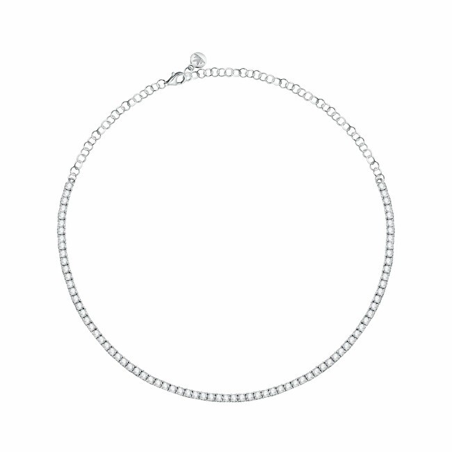 Morellato Collana tennis in argento con zirconi Tesori SAIW257 donna