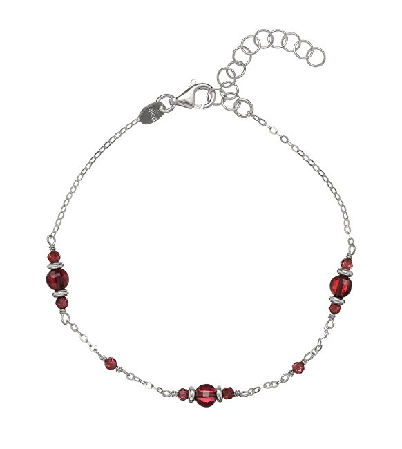 Alisia Bracciale in argento con granato AL4268-Argento-Granato donna