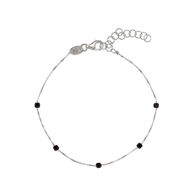 Alisia Delicato bracciale in argento con spinello nero AL4082-Argento-Spinello donna