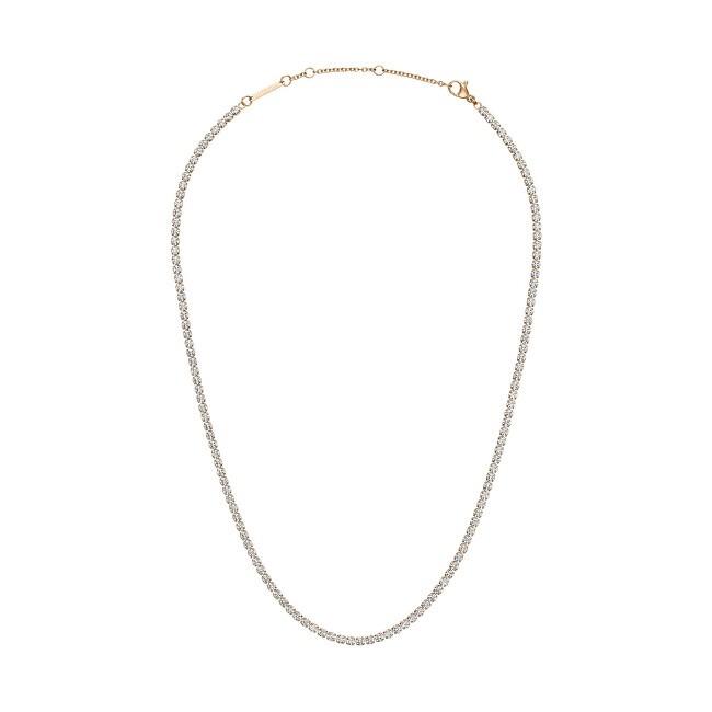 Daniel Wellington Collana Classic Tennis in bronzo scintillante con cristalli DW00400390 donna
