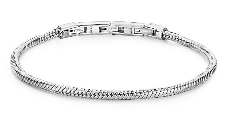 Brosway Bracciale minimalista in acciaio Riptide BTD025 da uomo uomo