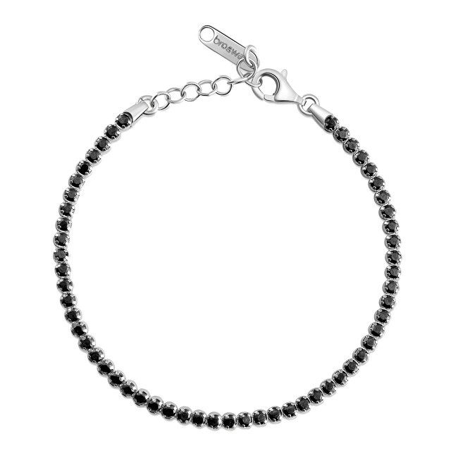 Brosway Bracciale tennis con zirconi cubici Fancy Mystery Black FMB110 donna