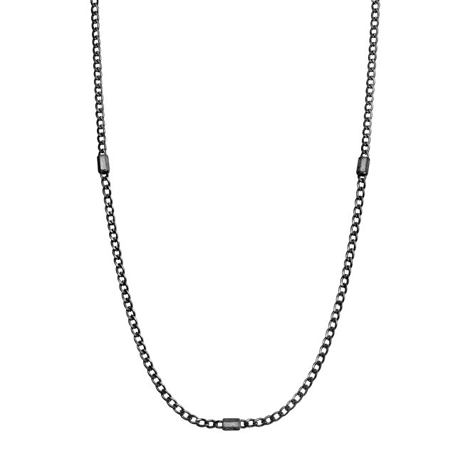 Brosway Elegante collana da uomo in acciaio nero Ink BIK05 uomo