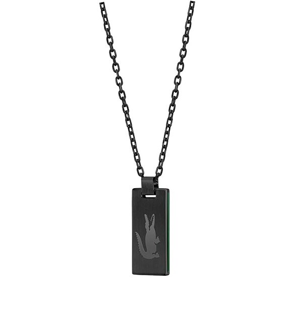 Lacoste Collana da uomo in acciaio Baseline 2040080 uomo
