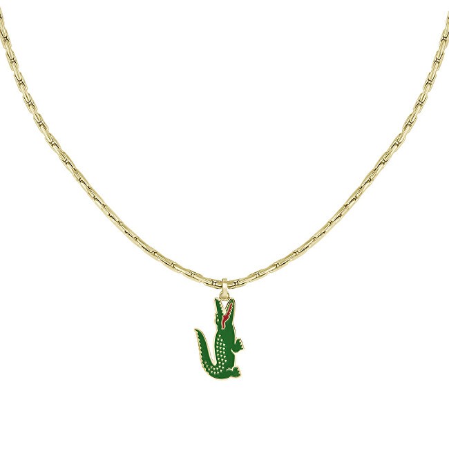 Lacoste Elegante collana in acciaio placcato oro Arthor 2040229 uomo