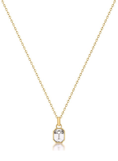 Brosway Collana Symphonia BYM188 placcata in oro lucido catena, pendente donna