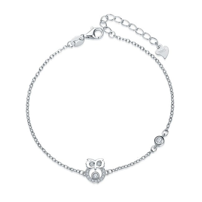 MOISS Bracciale in argento con gufo B0000515 donna