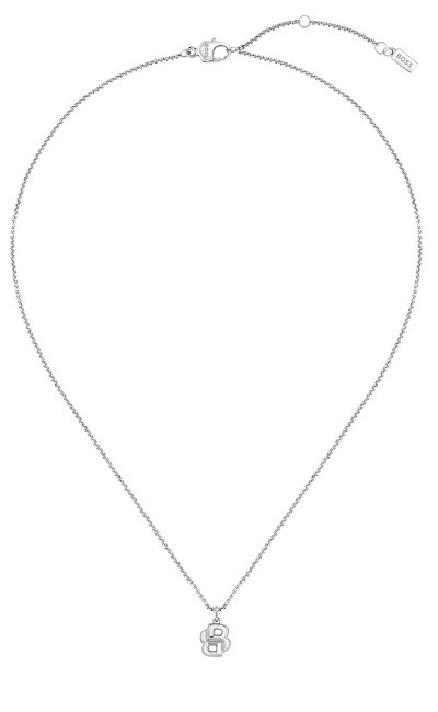 Hugo Boss Collana coordinata in acciaio da donna Double B 1580697 donna