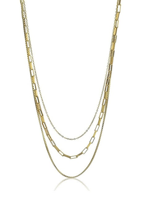 Marc Malone Collana tripla Francesca in oro MCN24014G donna