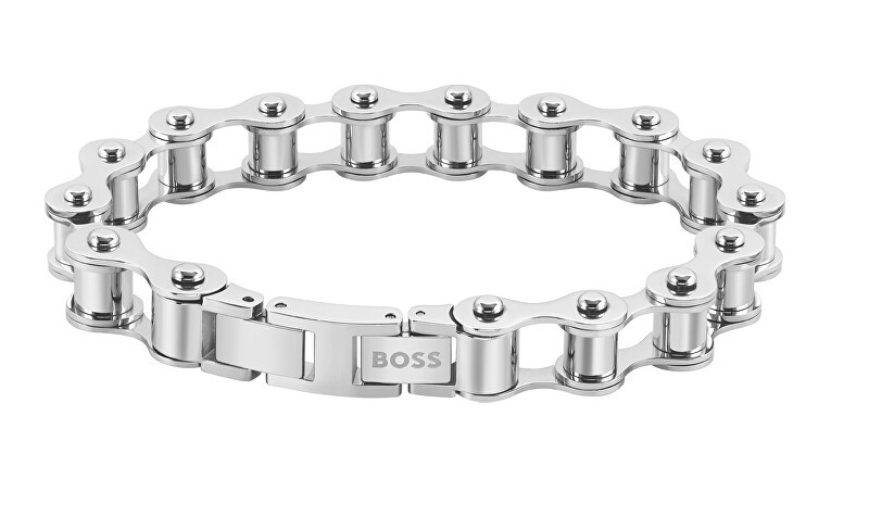 Hugo Boss Bracciale originale da uomo in acciaio 1580521 uomo