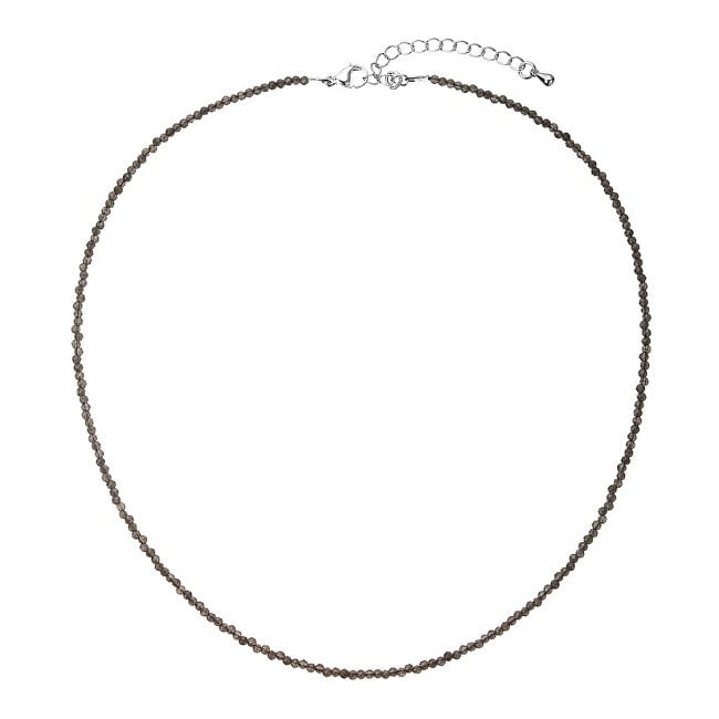 Evolution Group Collana di perline con spinello grigio 42012.3 Spinello grigio donna