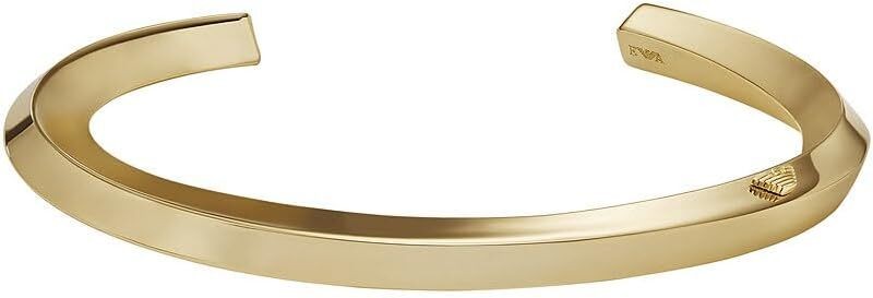 Emporio Armani Bracciale di lusso placcato in oro massiccio EGS3102710 donna