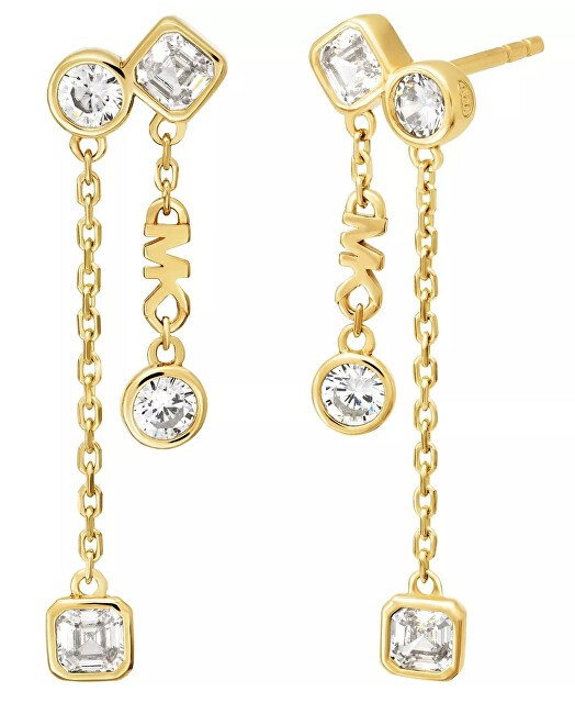 Michael Kors Orecchini di lusso placcati in oro con zirconi Premium MKC1773710 donna