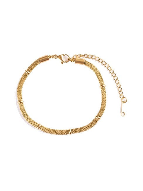 Emily Westwood Bracciale originale in acciaio placcato oro EWB250226G donna