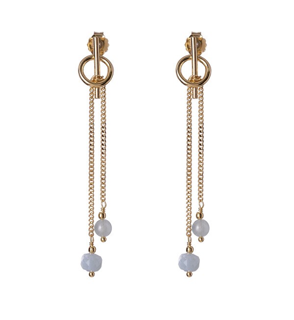 Alisia Orecchini pendenti placcati oro con morganite AL3123.01.073 donna