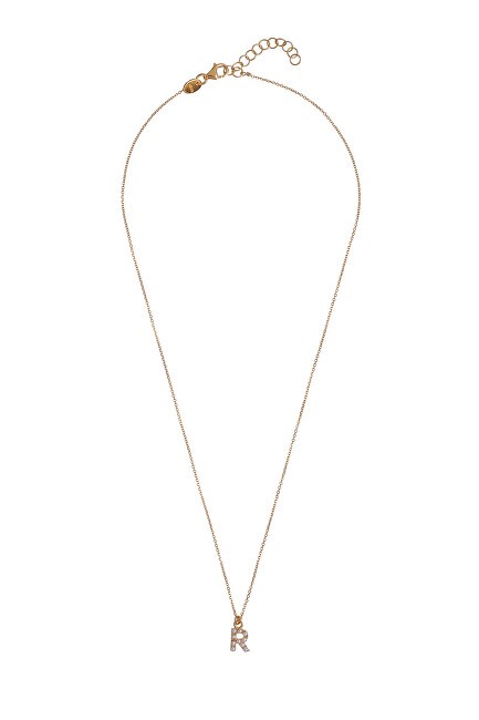 Alisia Collana placcata oro con perle Swarovski "R" AL4258.01.918 donna