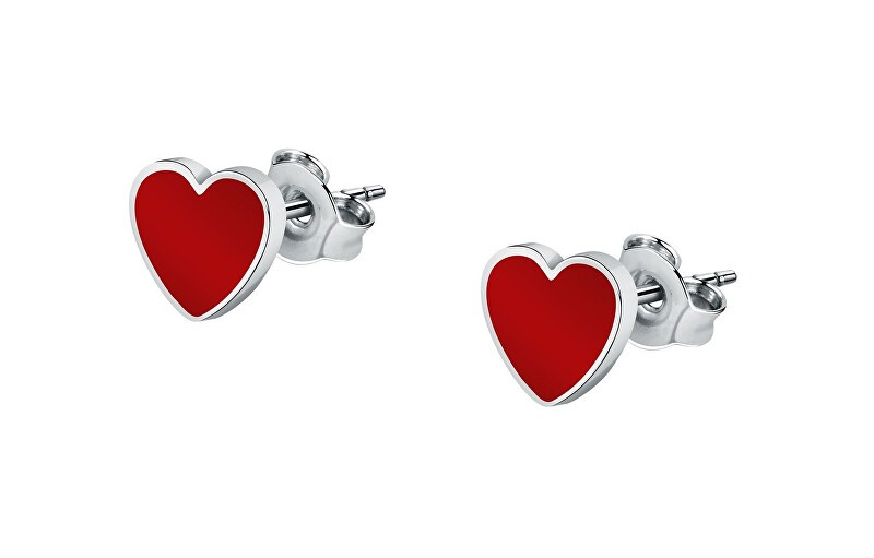 La Petite Story Affascinanti orecchini a forma di cuore LPS01AYQ114 donna
