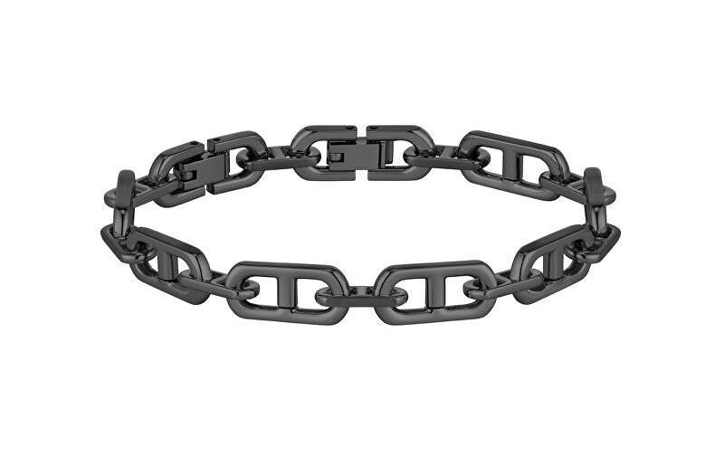 Hugo Boss Bracciale moderno in acciaio da uomo, codice 1580728M uomo