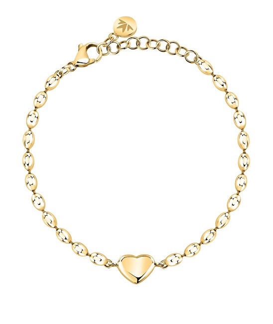 Morellato Bracciale romantico placcato oro Intrecci SAZC12 donna