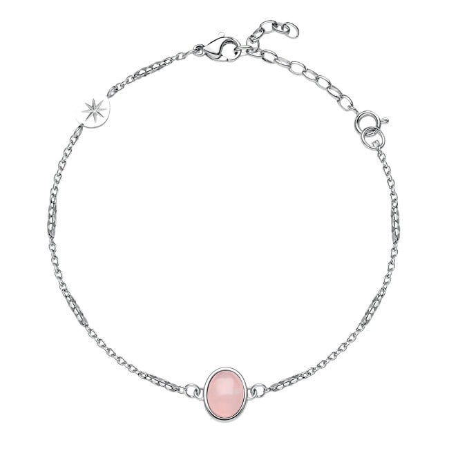 Brosway Delicato bracciale da donna con quarzo rosa Essential BNL141 donna