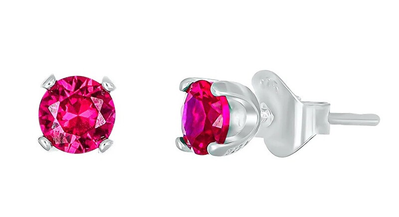 CRYSTalp Pietre argentate con cristallo fucsia Feel 42270.FUC.S donna