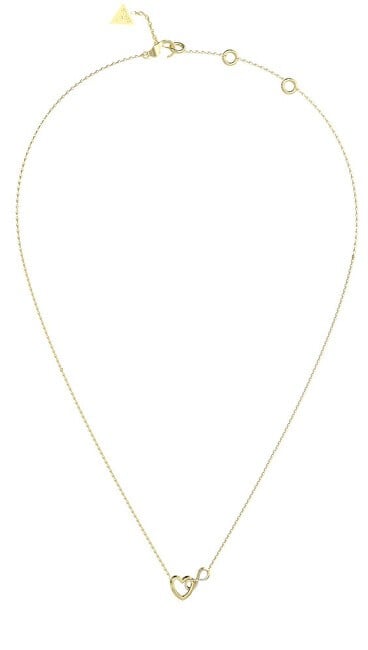 Guess Collana placcata oro Cuore e infinito Iconique JUBN05530JWYGT/U donna