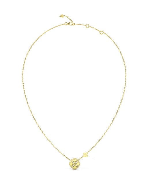 Guess Delicata collana placcata oro Wild Flower JUBN05502JWYGT/U donna
