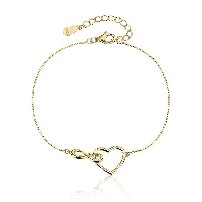 JVD Bracciale alla moda placcato oro con simboli SVLB0558XJ6GO18 donna