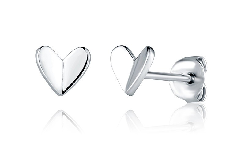 JVD Orecchini a forma di cuore in argento SVLE2952X61BI00 donna
