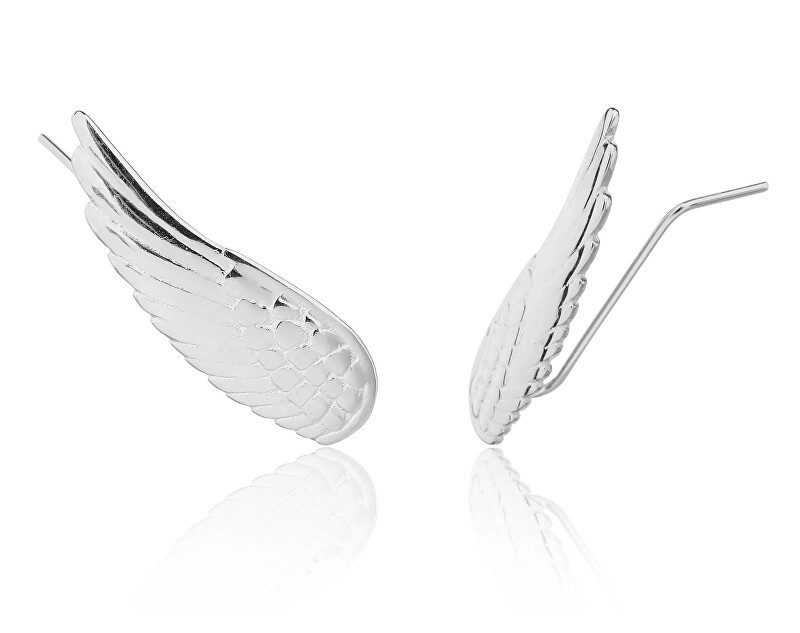 JVD Orecchini lunghi in argento con ali d'angelo SVLE3409XJ60000 donna