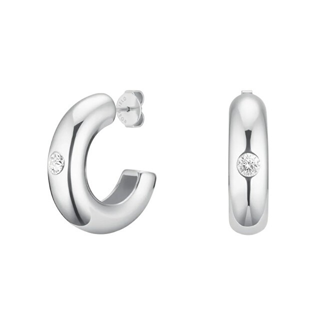 Rosefield Eleganti anelli in acciaio con solitario in cristallo JEBCS-J1201 donna